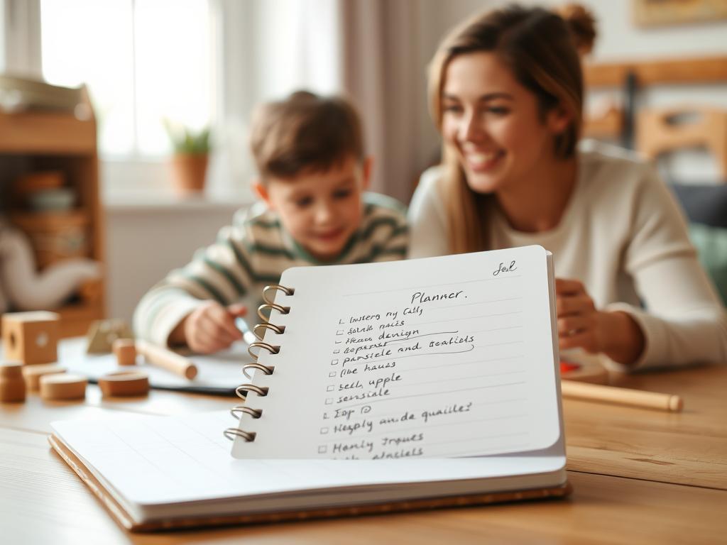 Planner e checklist do Método 72H Sem Tela